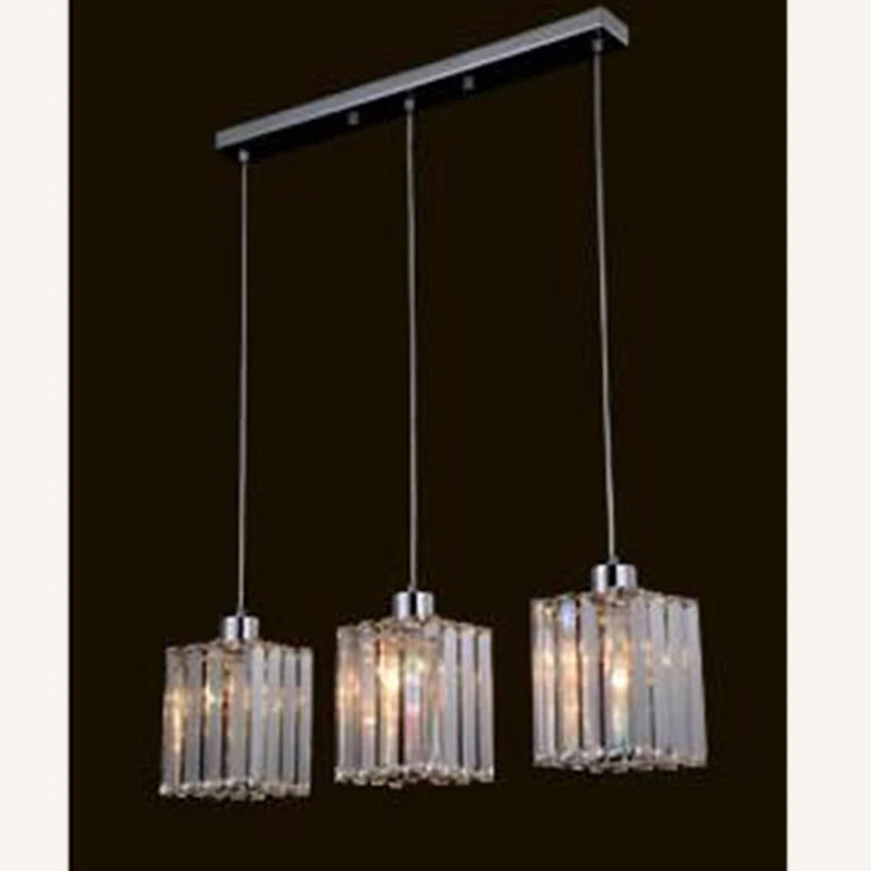 Minimalist Modern K9 Crystal Ceiling Lamp Nordic Staircase Chandelier Creative Living Dining Room Fixtures Hanging Pandent Light