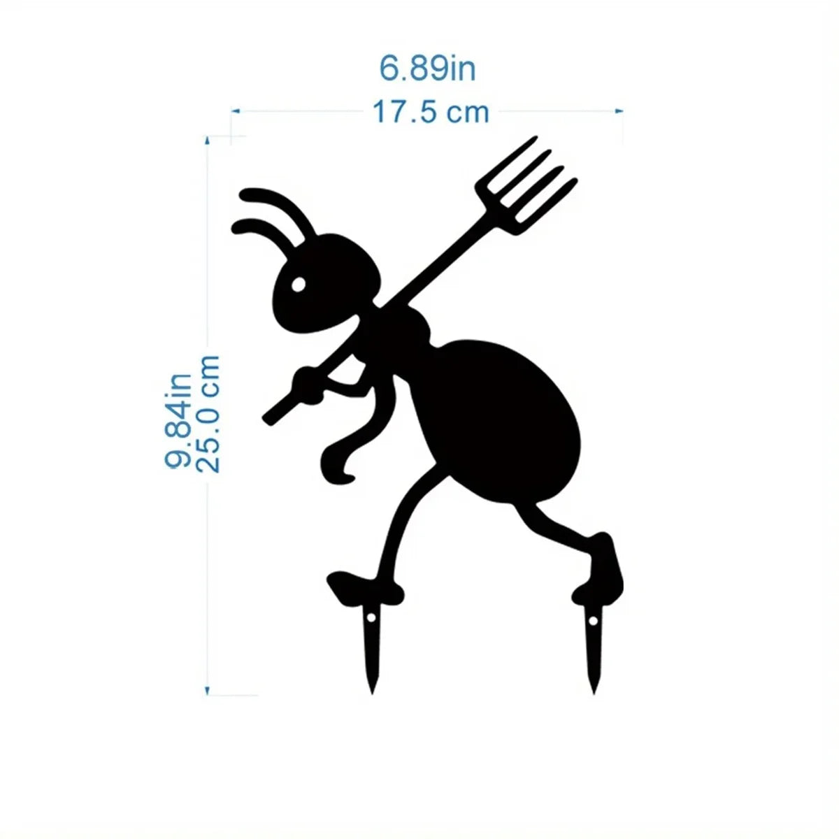 Garden Fairy Metal Outdoor Decor for Your Patio and Lawn