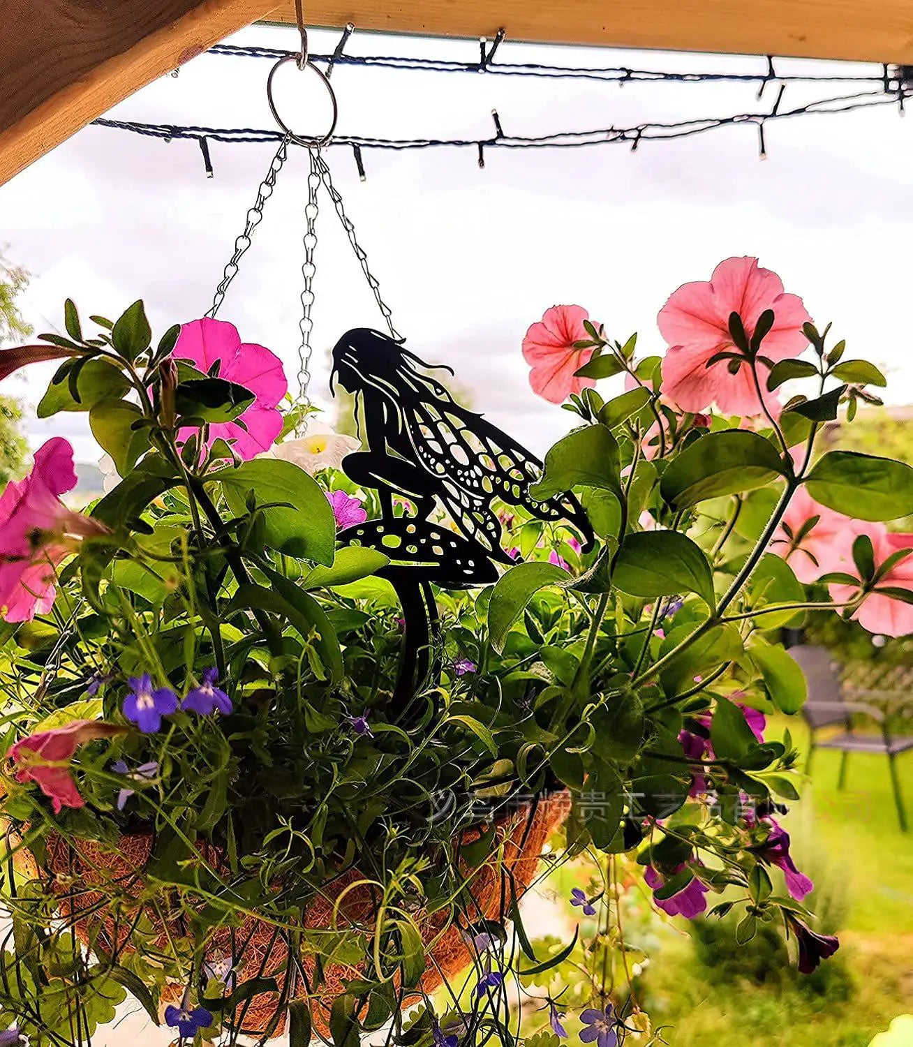 Garden Fairy Metal Outdoor Decor for Your Patio and Lawn