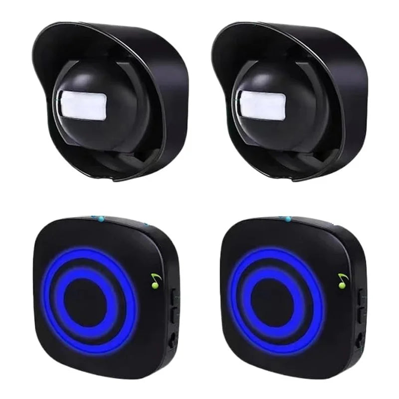 656ft Motion Sensor Outdoor Home Security Wireless Home Security Driveway Alarm,Wireless Driveway Alarm Doorbell